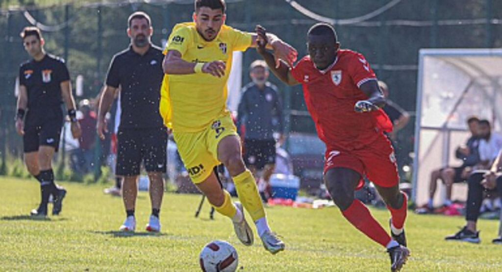 Samsunspor'un Yeni Transferinden Eyüpspor'a 2 Gol!