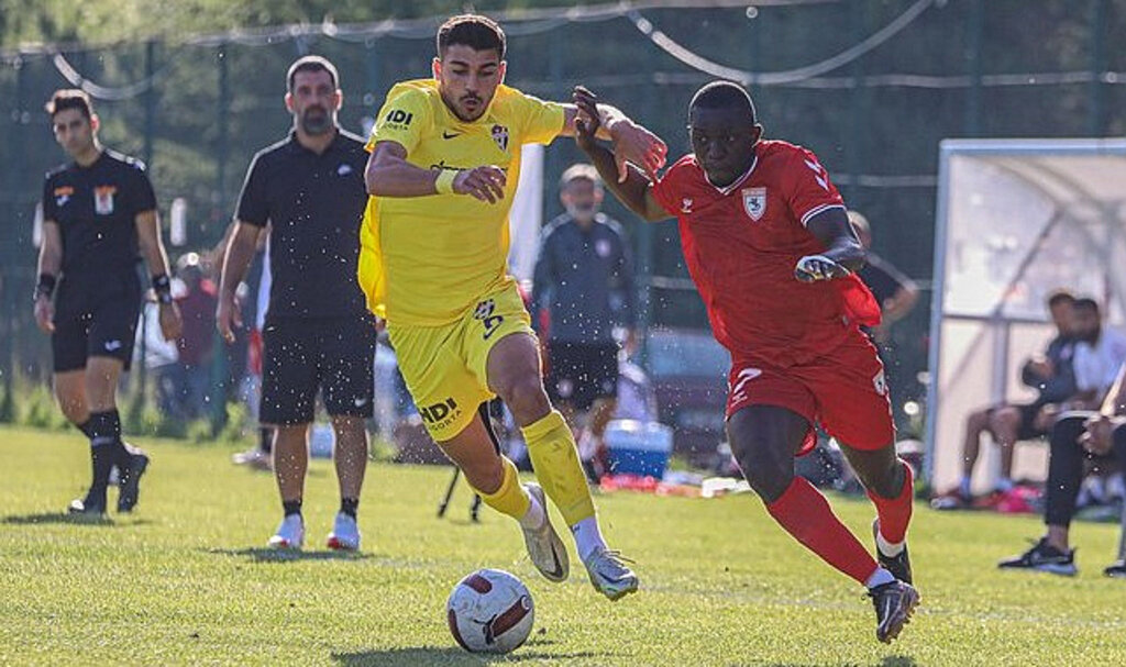 Samsunspor'un Yeni Transferinden Eyüpspor'a 2 Gol!