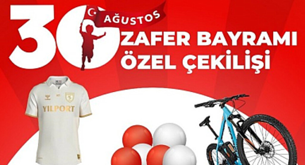 Canik Belediyesi’nden 30 Ağustos’a Özel Hediyeler!