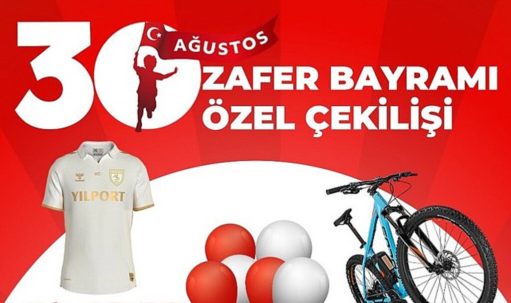 Canik Belediyesi’nden 30 Ağustos’a Özel Hediyeler!