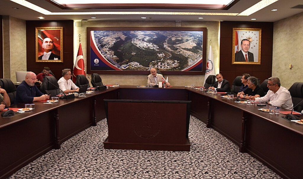 OMÜ, Otomotiv Sektörü Temsilcileri İle Görüştü!