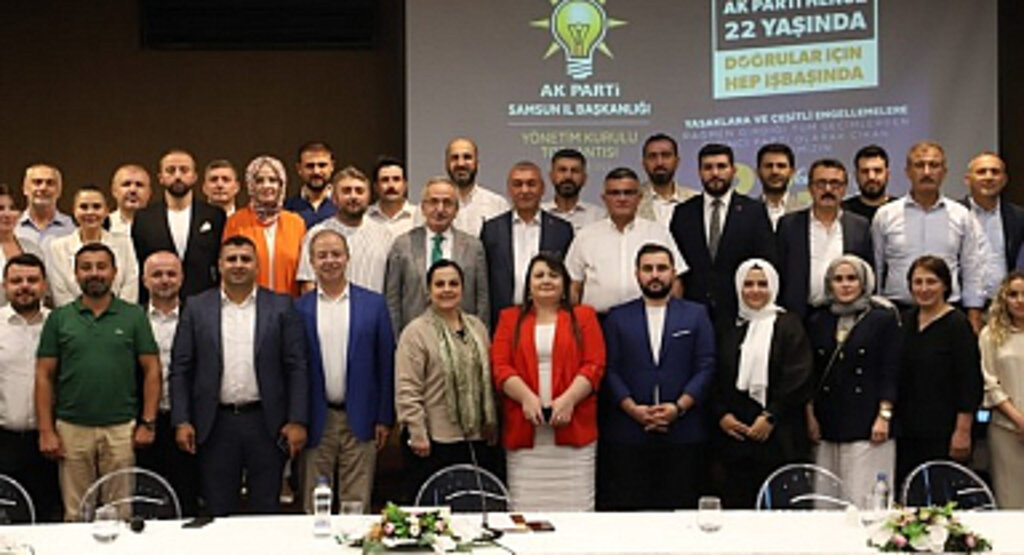 Samsun AK Parti'de Yönetim Belli Oldu!