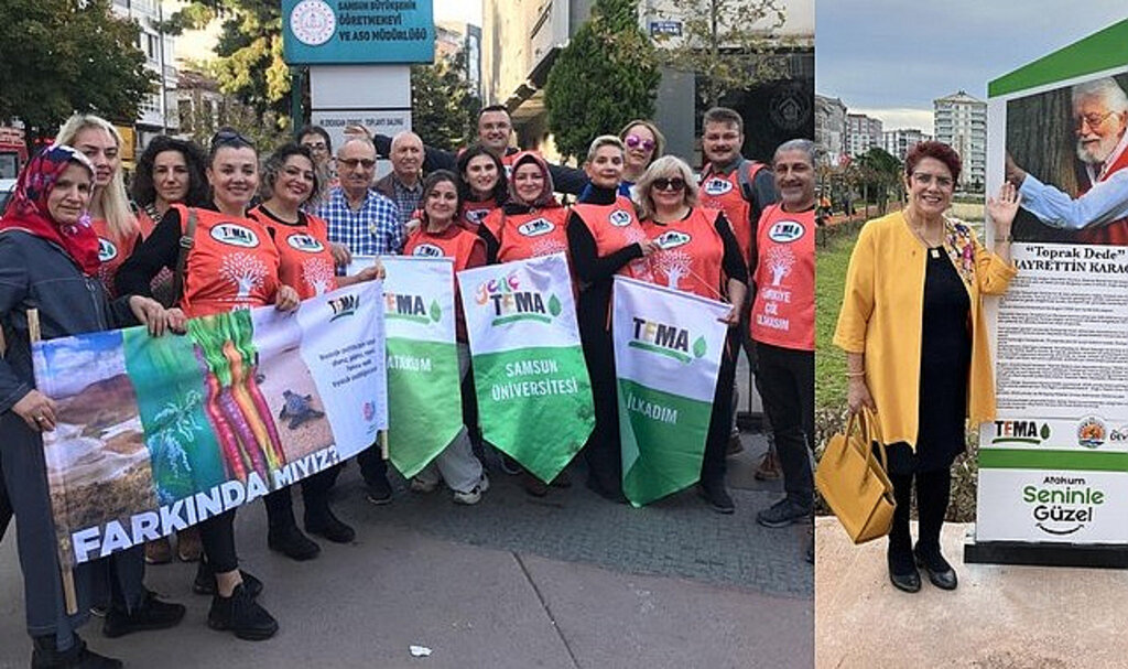 Samsun’dan Akbelen’e Destek!