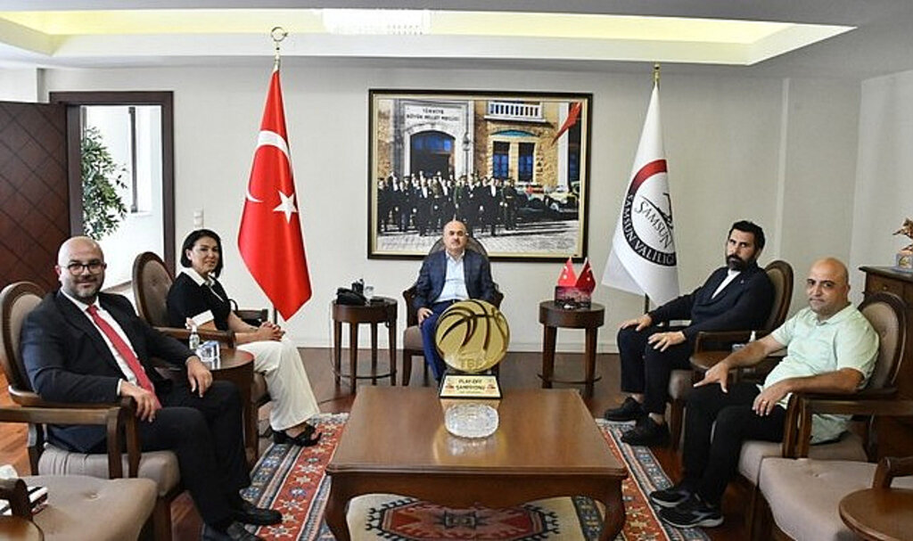 Samsunspor’dan Vali Dağlı’ya Ziyaret!
