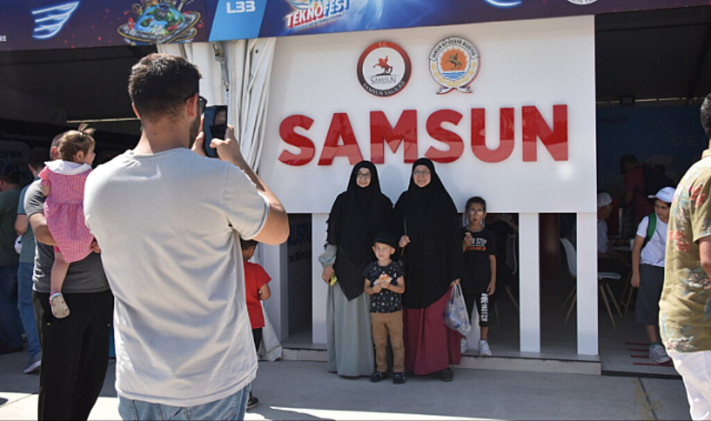 TEKNOFEST Ankara'da Samsun Standına Büyük İlgi!