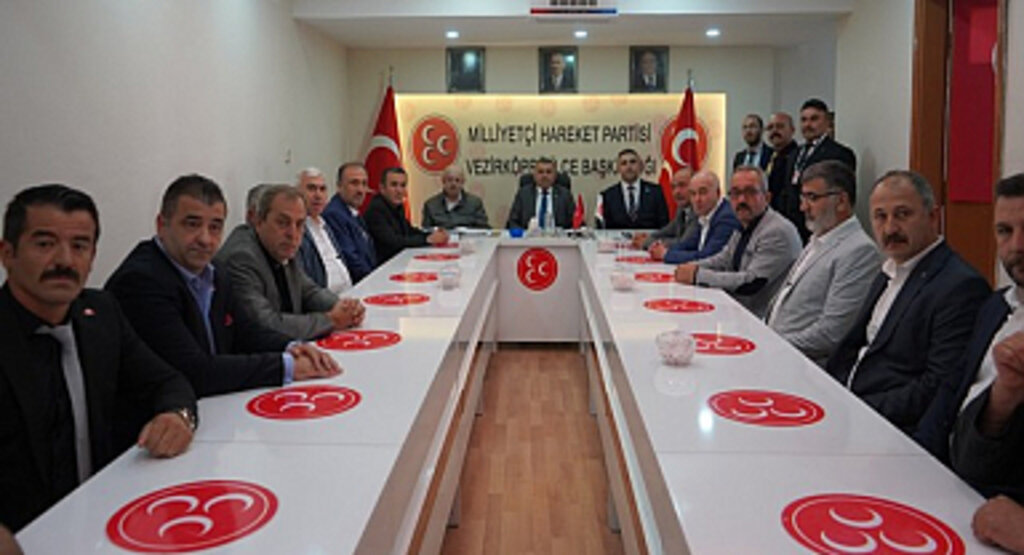 MHP Vezirköprü’de Kongre Yapıldı!