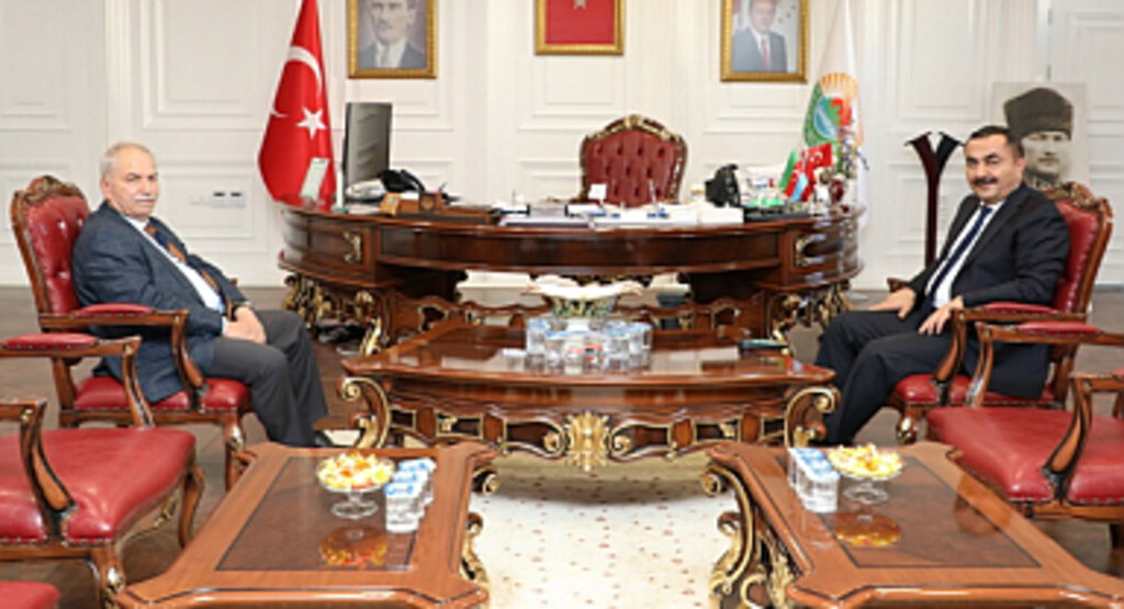Samsun İl Emniyet Müdüründen Başkan Demirtaş'a Ziyaret!