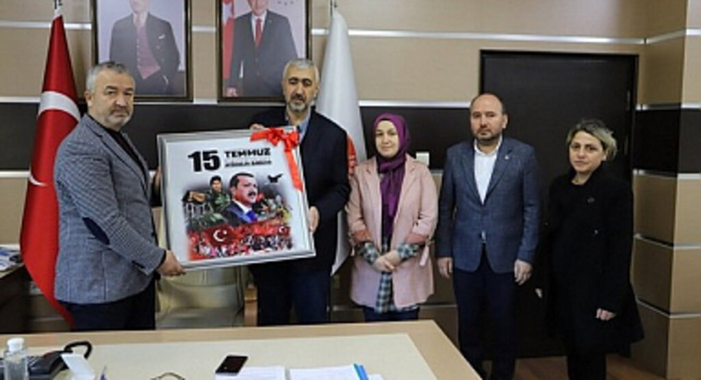 Halk Eğitimden Başkan Topaloğlu’na Ziyaret!