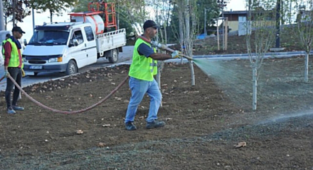 Hydroseeding Yöntemi Samsun’da İlk Kez Kullanıldı!