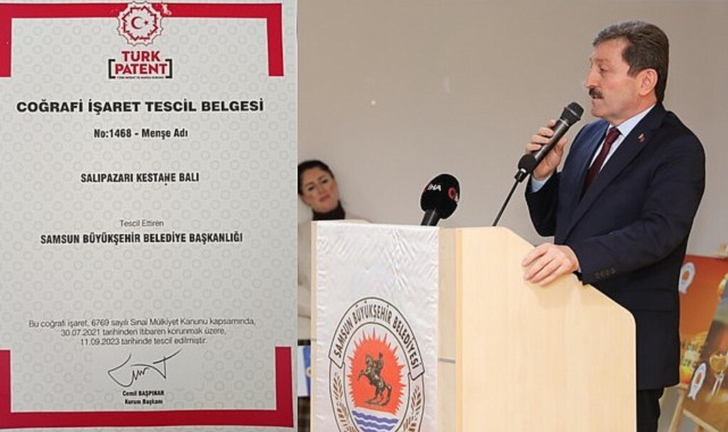 Salıpazarı Kestane Balı’nın Coğrafi İşareti Tescillendi!