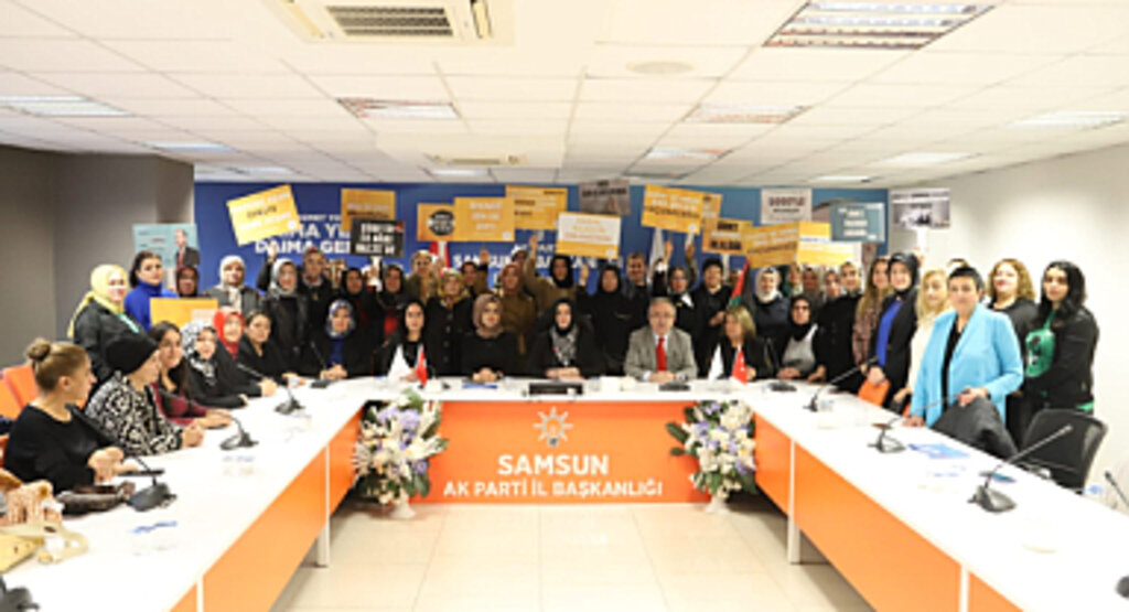 Samsun'da Kadına Yönelik Şiddete Karşı Uluslararası Mücadele Günü Açıklaması!
