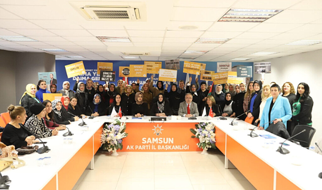 Samsun'da Kadına Yönelik Şiddete Karşı Uluslararası Mücadele Günü Açıklaması!