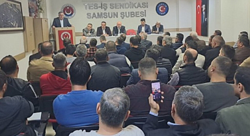 TES-İŞ'de Temsilciler Kurulu Toplantısı Samsun'da Gerçekleşti!