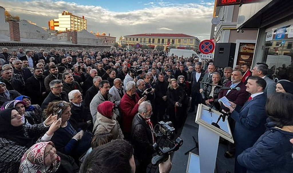 Yahya Çınkıl Coşkulu Kalabalık Önünde Aday Adaylığını Açıkladı!