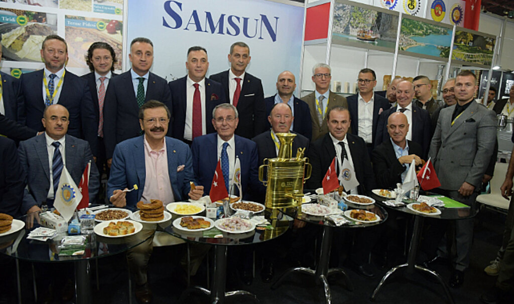 YÖREX Fuarı’nda Samsun Rüzgarı!