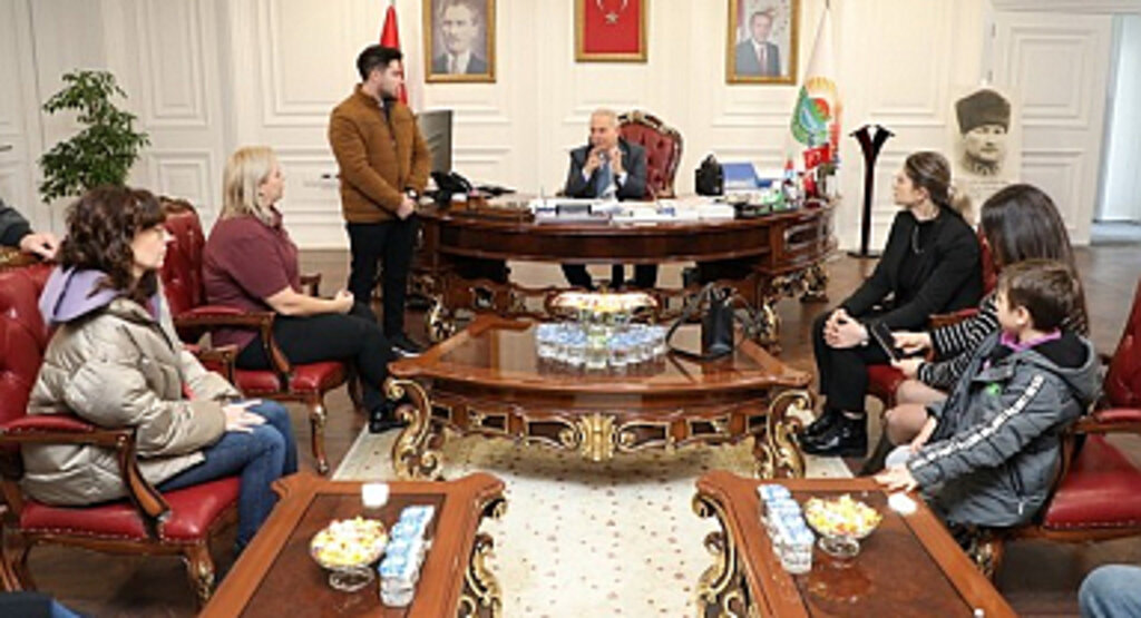 Başkan Demirtaş Romanya Focsanili Öğrencilere İlkadım’ı Anlattı!
