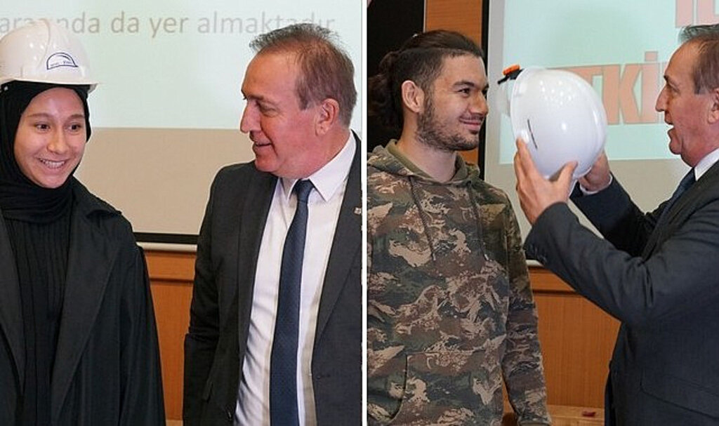 Cevat Öncü’den ‘İlk Baretim’ Etkinliğinde Öğrencilere Tavsiyeler!