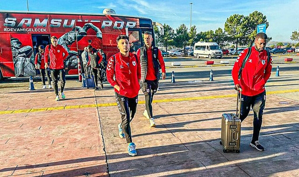 Samsunspor'un Adana Yolculuğu Başladı! Kadroda Kiler Var?