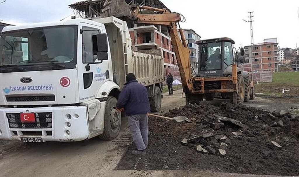 İlkadım Fen İşleri Dört Bir Yanda!