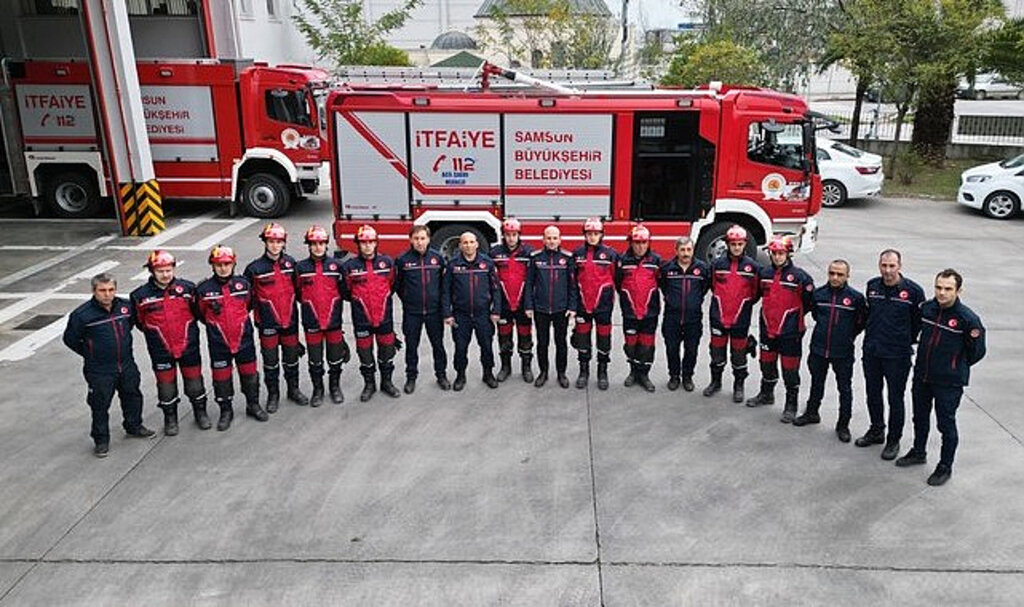 Samsun İtfaiyesi 2023 Yılında 8 bin 821 Olaya Müdahale!