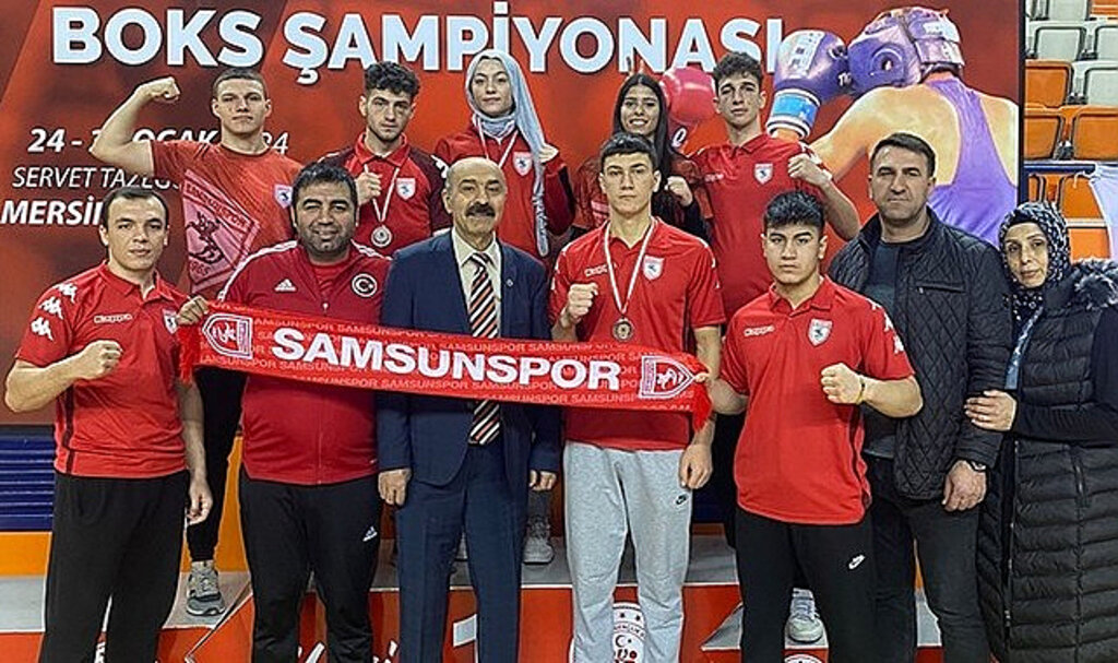 Samsunspor’un Boksörleri Mersin’den Madalya İle Dönüyor!