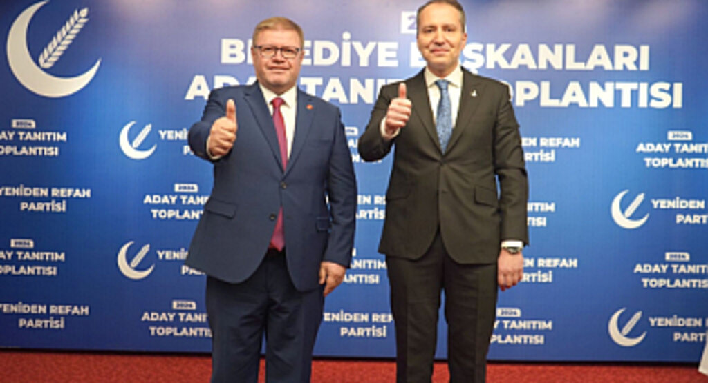 Yeniden Refah'ın Samsun BŞB Adayı Belli Oldu!