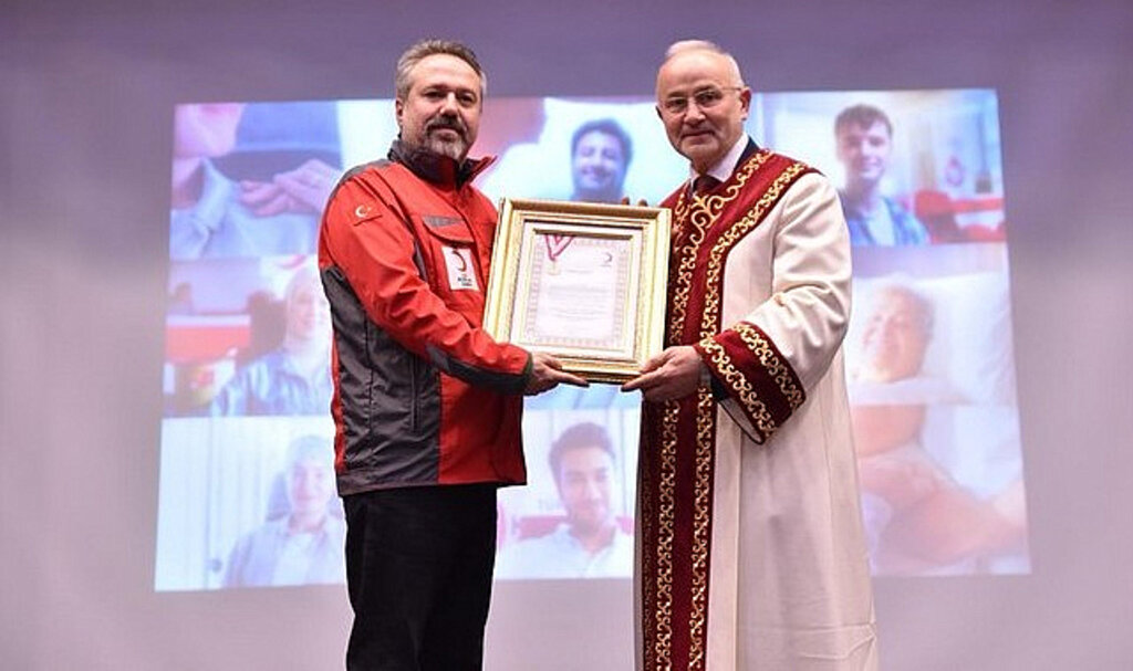 Ondokuz Mayıs Üniversitesi’ne Kurumsal Altın Madalya Verildi!