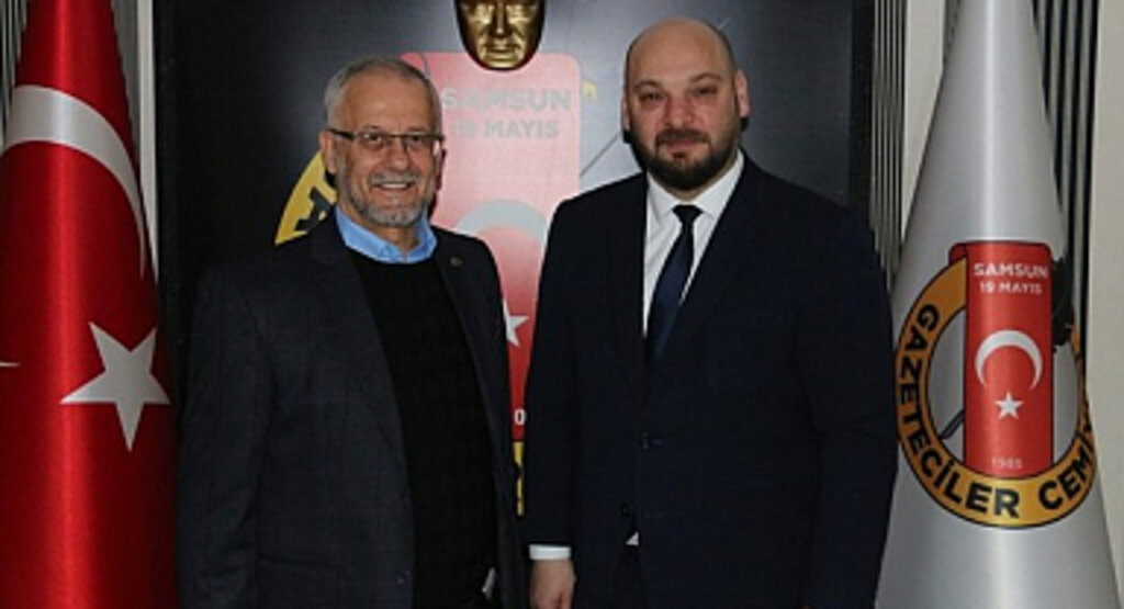 Serhat Türkel'den Samsun 19 Mayıs Gazeteciler Cemiyeti'ne Ziyaret!