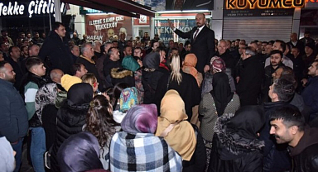 Başkan Togar, 'Tekkeköy Bize Sahip Çıksın'!