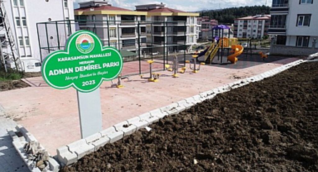 Karasamsun Mahallesi Adnan Demirel Parkına Kavuştu!
