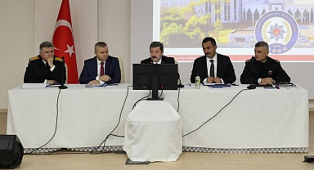 Samsun'da Seçim Güvenliği Toplantısı Yapıldı!