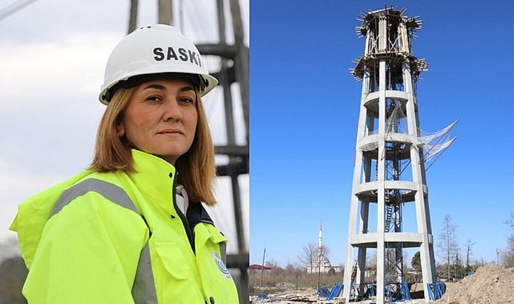SASKİ’den Çarşamba’ya Yeni Su Deposu!