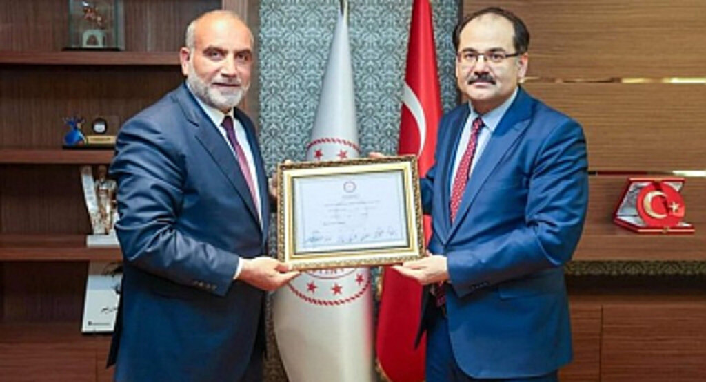 Başkan İbrahim Sandıkçı Mazbatasını Aldı!
