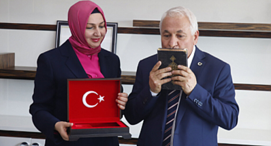 Şerif Ün, Kavak'ta Görevi Devraldı!