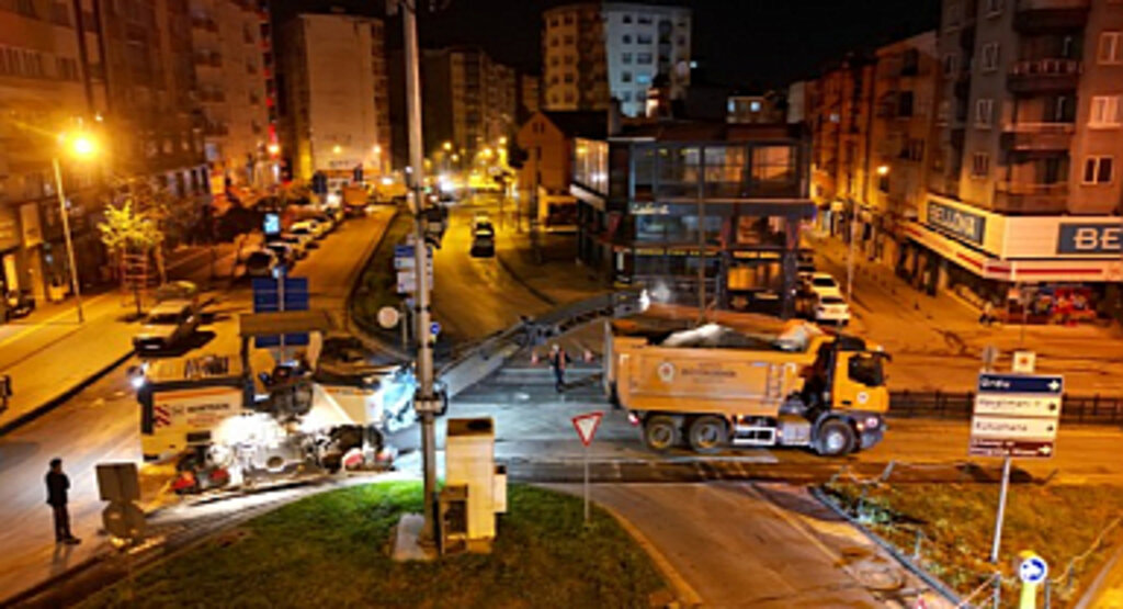 Samsun Büyükşehir’den 100. Yıl Bulvarı’nda Hummalı Çalışma!