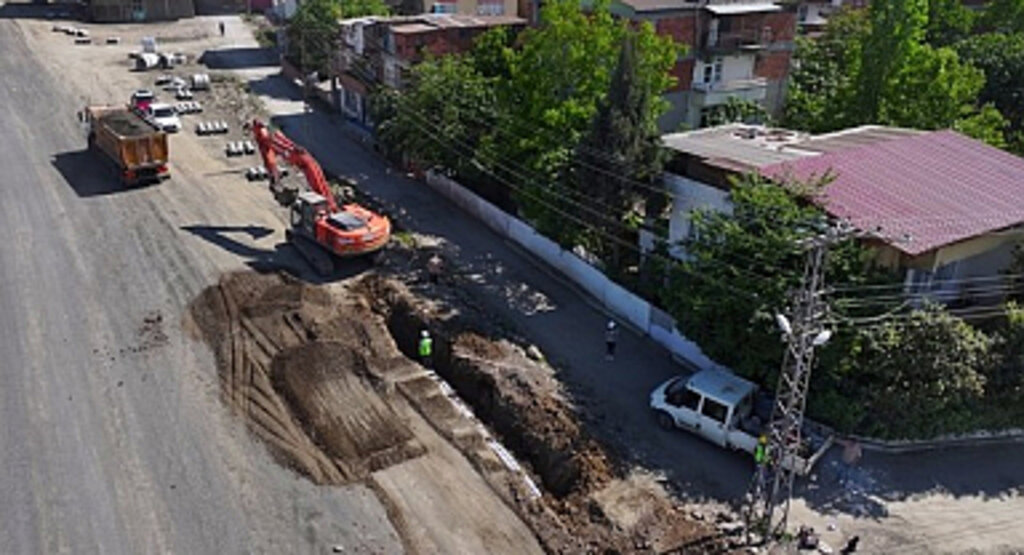 SASKİ’den Canik’e Yağmur Suyu Hattı!