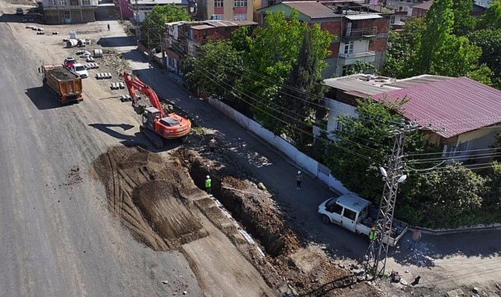 SASKİ’den Canik’e Yağmur Suyu Hattı!