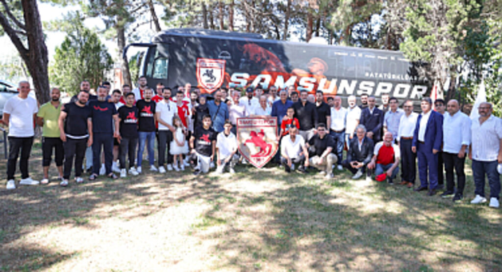 Samsunspor'da Bayramlaşma Töreni Yapıldı!
