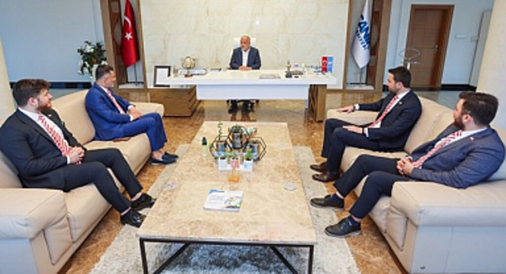 Sevdamız Samsun'dan Başkan İbrahim Sandıkçı'ya Hayırlı Olsun Ziyareti!