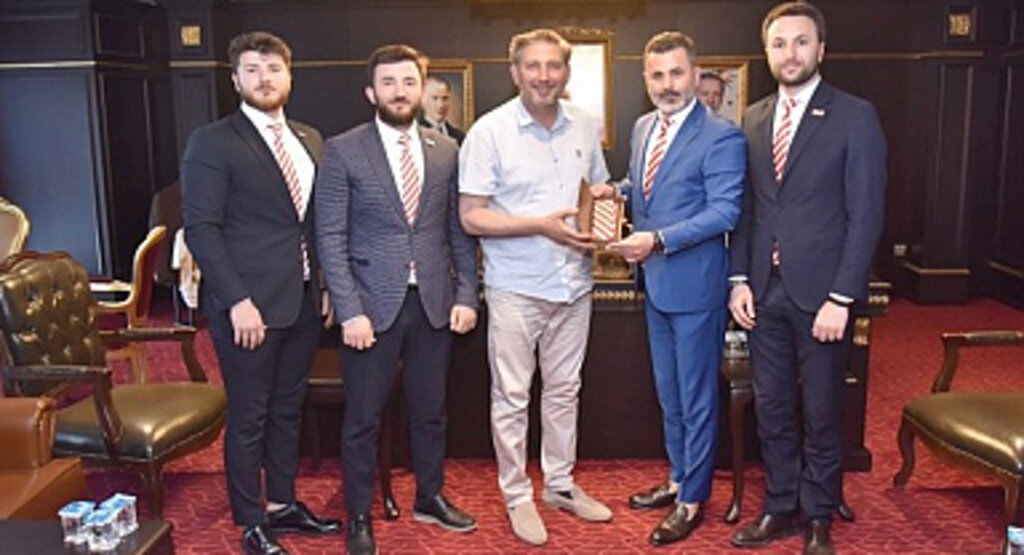 Sevdamız Samsun'dan Başkan Mustafa Candal'a Hayırlı Olsun Ziyareti