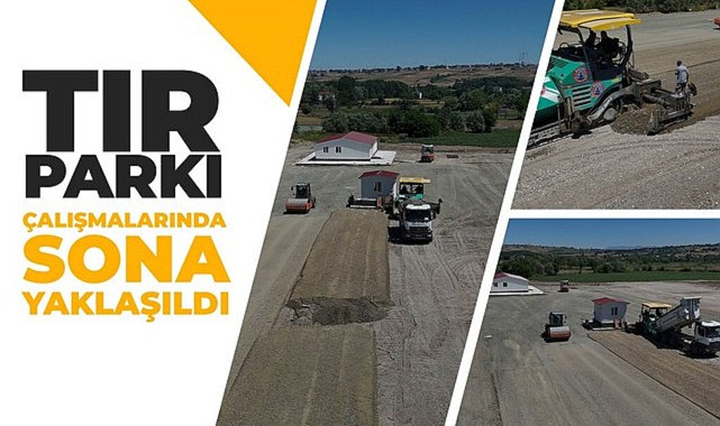 Tır Parkı Çalışmalarında Sona Yaklaşıldı!