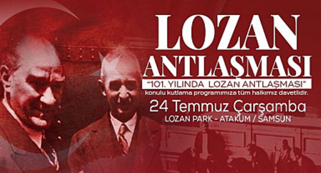 Atakum Belediyesi’nden Lozan’ın Yıl Dönümüne Özel Program!