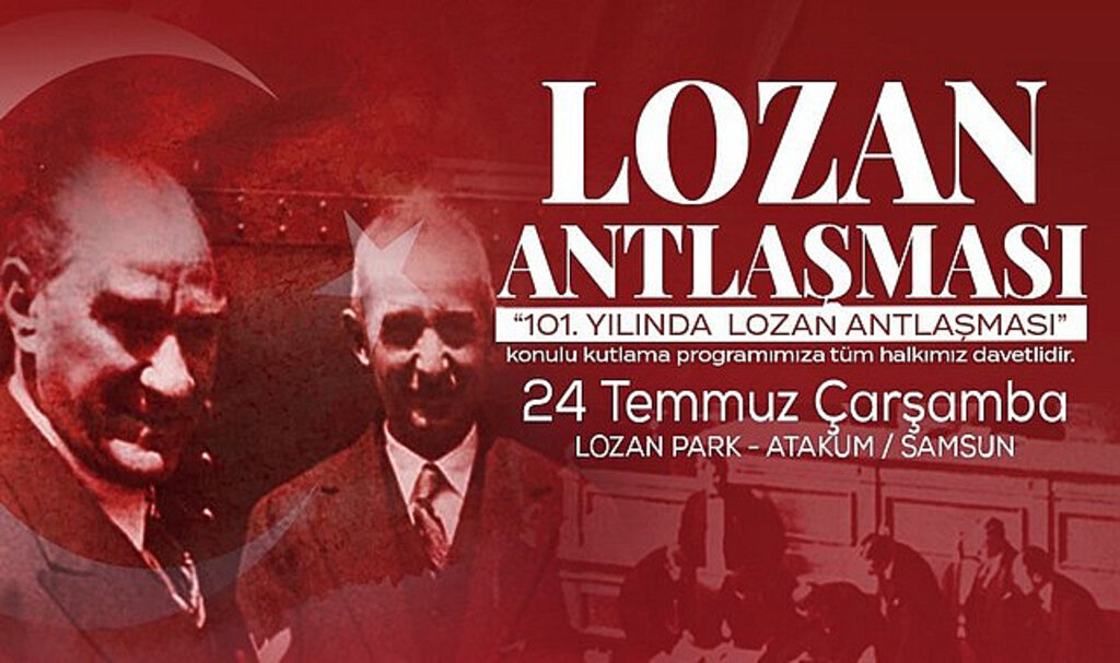 Atakum Belediyesi’nden Lozan’ın Yıl Dönümüne Özel Program!