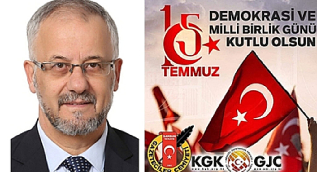 Başkan Çakır'dan 15 Temmuz Mesajı!