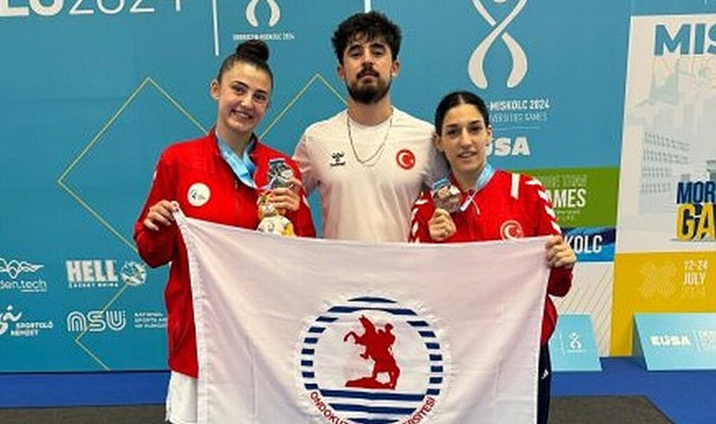 OMÜ Tekvando Takımı, Avrupa Üniversite Oyunlarında Madalya Kazandı!