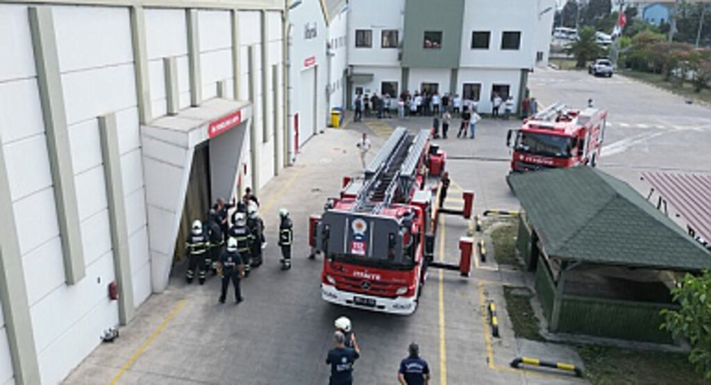 Samsun İtfaiyesi’nden Nefes Kesen Tatbikat!