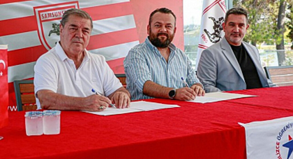 Samsunspor, Yabancı Dil Sponsoru İle Sözleşme Yeniledi!