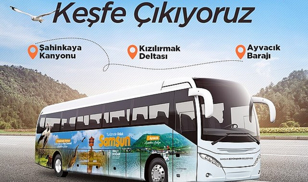 Büyükşehir’in ‘Odak Samsun’ Turizm Otobüslerinin Ücret Tarifeleri Belli Oldu!