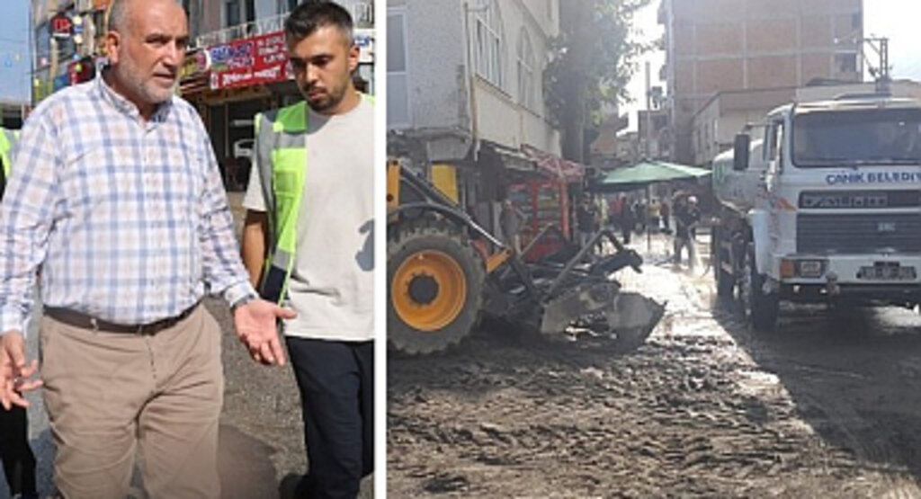 Canik’te Sağanak Yağışlara Karşı Önlem!