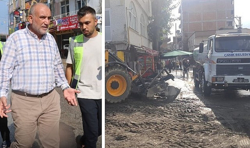 Canik’te Sağanak Yağışlara Karşı Önlem!